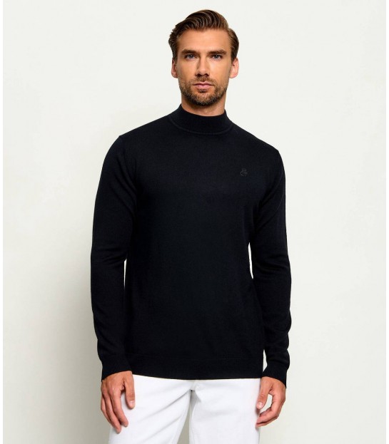 Джемпер мужской из шерсти черный 655002-564399 Karl Lagerfeld  - Respected-Person