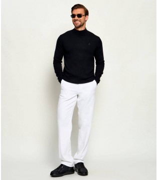 Джемпер мужской из шерсти черный 655002-564399 Karl Lagerfeld  3 - Respected-Person