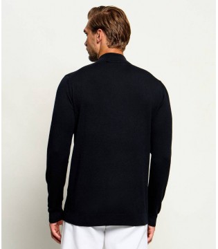 Джемпер мужской из шерсти черный 655002-564399 Karl Lagerfeld  1 - Respected-Person