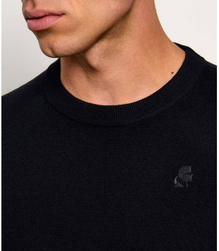 Джемпер мужской черный  655000-564399 Karl Lagerfeld  2 - Respected-Person