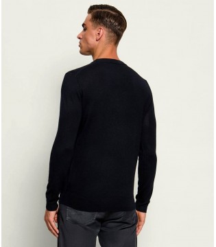 Джемпер мужской черный  655000-564399 Karl Lagerfeld  1 - Respected-Person