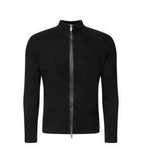 Мужской кардиган на змейке черный 655020-564305 Karl Lagerfeld - Respected-Person