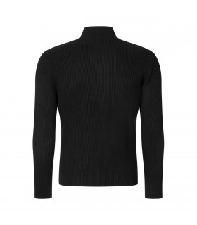 Мужской кардиган на змейке черный 655020-564305 Karl Lagerfeld 1 - Respected-Person