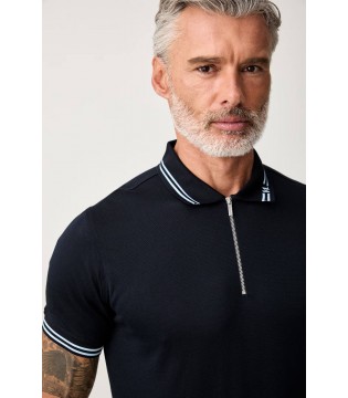 Поло мужское темно-синее 745005-563201 Karl Lagerfeld  3 - Respected-Person