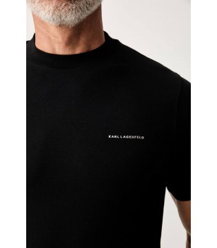 Футболка мужская черная 755042-563221 Karl Lagerfeld  2 - Respected-Person