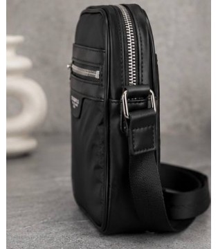 Мужская сумка из плащовки черная 805922-563114 Karl Lagerfeld  2 - Respected-Person