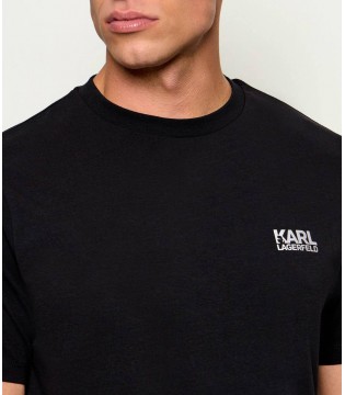 Футболка чоловіча чорна 755781-564235 Karl Lagerfeld 3 - Respected-Person