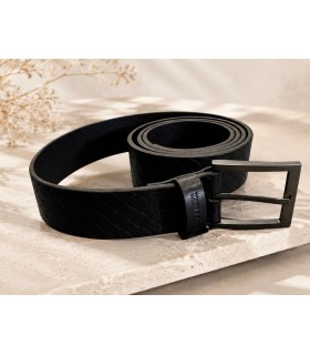 Ремінь чоловічий шкіряний чорний 815300-564426 Karl Lagerfeld 1 - Respected-Person