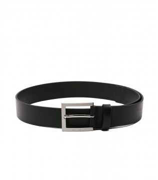 Ремінь шкіряний чорний 815300-500498 Karl Lagerfeld Ремінь шкіряний чорний 815300-500498 Karl Lagerfeld