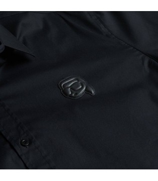 Рубашка мужская с лого черная 605983-554600 Karl Lagerfeld 2 - Respected-Person