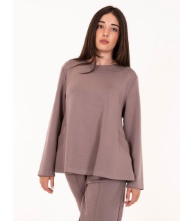 Кофта женская трикотажная латте M5FD06а MEIMEIJ  - Respected-Person