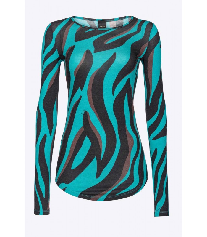Кофта женская бирюзовая 100639 PINKO Кофта женская бирюзовая 100639 PINKO