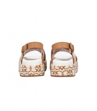Босоножки бежевые женские SD0061 PINKO 6 - Respected-Person