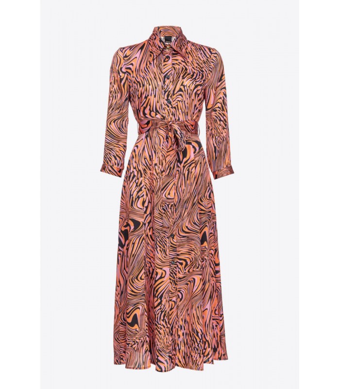 Платье женское оранжевое 102834 PINKO