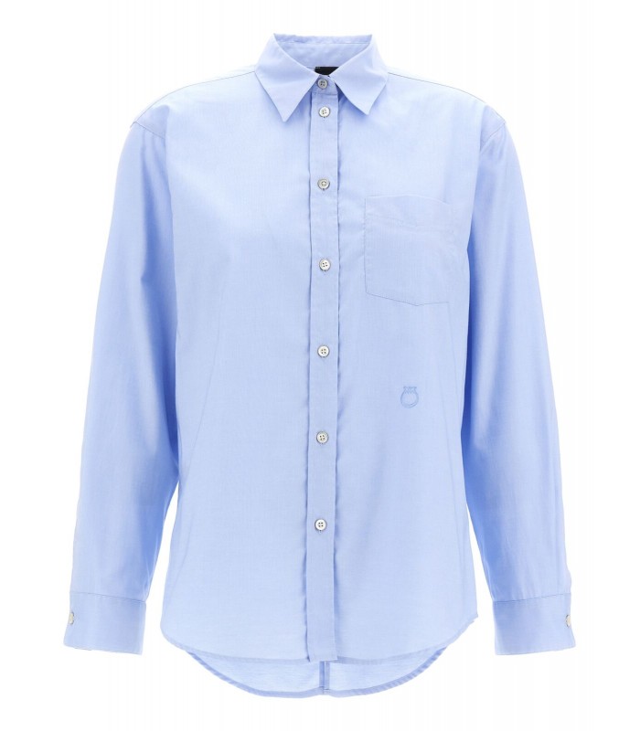 Рубашка женская голубая 103708 PINKO Рубашка женская голубая 103708 PINKO