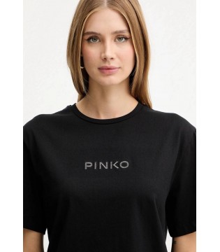 Футболка женская с надписью черная 105526 PINKO 3 - Respected-Person