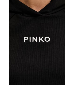 Костюм женский с укороченным свитшотом черный 105726 PINKO  4 - Respected-Person