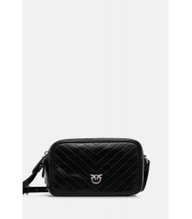 изображение Сумка женская кросс-боди простроченная черная 104336 PINKO  - Respected-Person Сумка женская кросс-боди простроченная черная 104336 PINKO  - Respected-Person