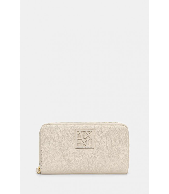 Кошелек женский с квадртаным лого бежевый XW000361 Armani Exchange Кошелек женский с квадртаным лого бежевый XW000361 Armani Exchange