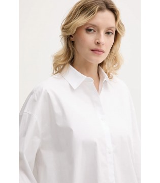 Блуза женская укороченная белая XW001180 Armani Exchange 3 - Respected-Person