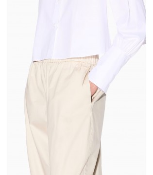 Брюки жіночі з плащівки XW000475 Armani Exchange 4 - Respected-Person