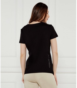 Футболка жіноча чорна XW000528 Armani Exchange 1 - Respected-Person