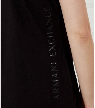 Футболка жіноча чорна XW000528 Armani Exchange 3 - Respected-Person
