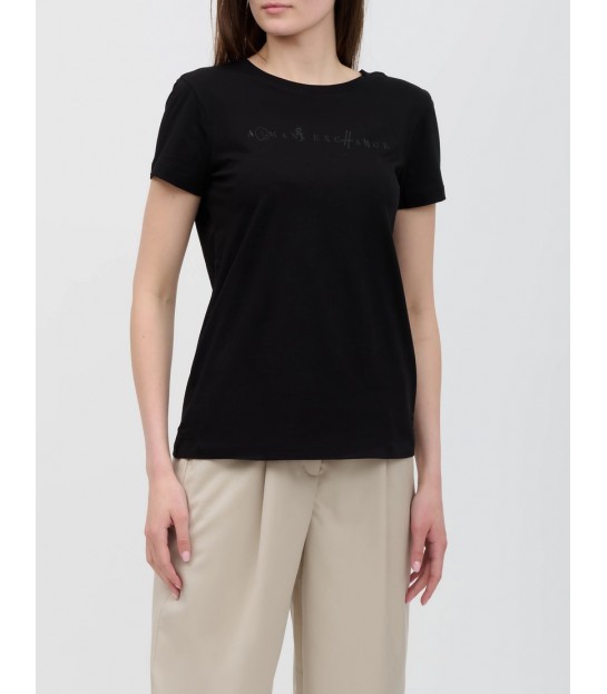 Футболка жіноча чорна XW000391a Armani Exchange  - Respected-Person