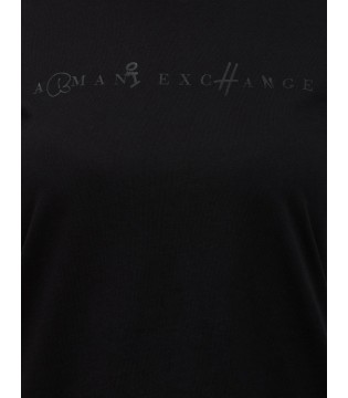 Футболка жіноча чорна XW000391a Armani Exchange  1 - Respected-Person