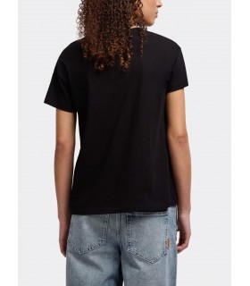 Жіноча футболка чорна із срібним лого XW000515a Armani Exchange 1 - Respected-Person