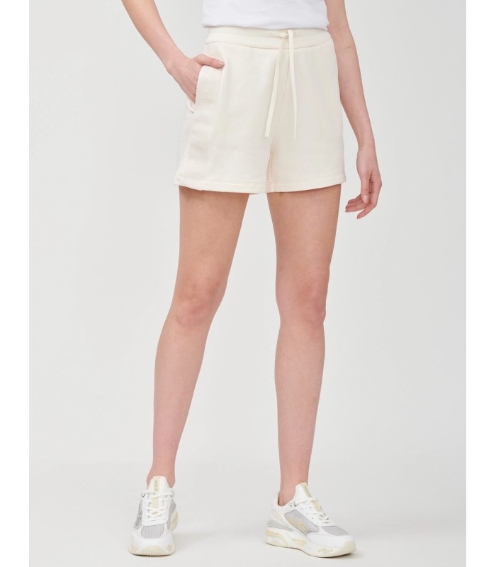 Шорты женские молочные трикотажные XW000502a Armani Exchange