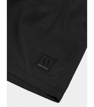 Шорты для плавания мужские черные XM000812 Armani Exchange 2 - Respected-Person