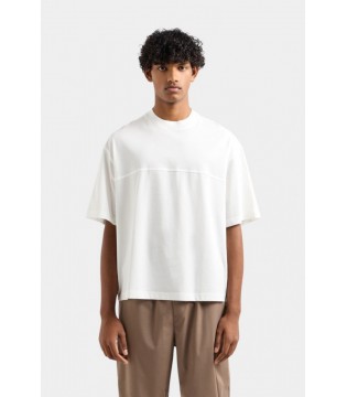 Футболка мужская белая с мерсеризованного хлопка XM000359 Armani Exchange 1 - Respected-Person