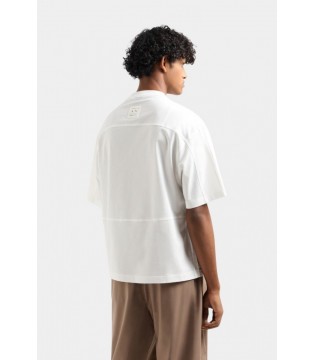 Футболка мужская белая с мерсеризованного хлопка XM000359 Armani Exchange 2 - Respected-Person
