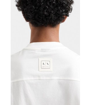 Футболка мужская белая с мерсеризованного хлопка XM000359 Armani Exchange 3 - Respected-Person