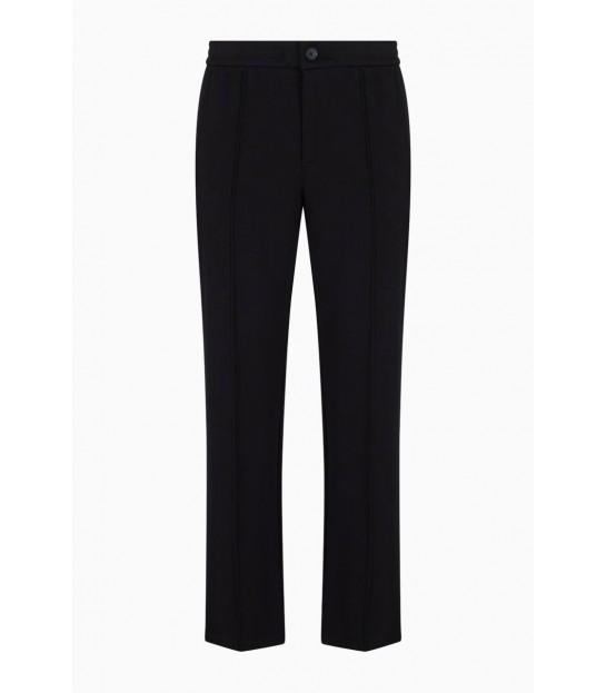 Брюки чоловічі трикотажні чорні  XM000530 Armani Exchange  - Respected-Person