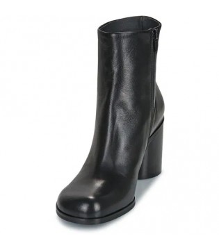 Черевики на каблуку жіночі чорні 9433 Fru.it  5 - Respected-Person