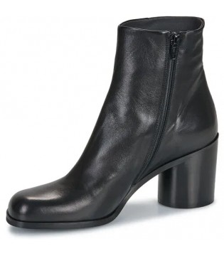 Черевики на каблуку жіночі чорні 9433 Fru.it  2 - Respected-Person