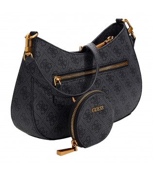 Сумка женская серая с лого HWBB841618 Guess 1 - Respected-Person