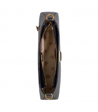 Сумка женская серая с лого HWBB841618 Guess 5 - Respected-Person