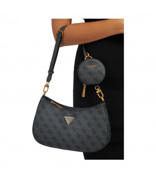 Сумка женская серая с лого HWBB841618 Guess 3 - Respected-Person
