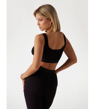 Топ-ліф в рубчик чорний  O4BP00KCDA2 Guess 2 - Respected-Person