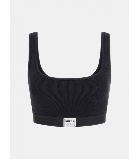 Топ-ліф в рубчик чорний  O4BP00KCDA2 Guess - Respected-Person