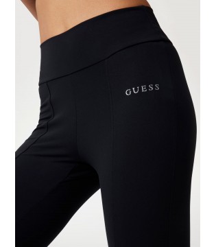 Легинсы клеш черные женские V5RB15KCD02 51502 Guess 3 - Respected-Person
