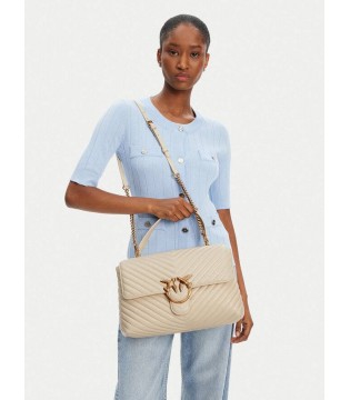 изображение Сумка большая женская молочная 100042a PINKO 1 - Respected-Person Сумка большая женская молочная 100042a PINKO 1 - Respected-Person