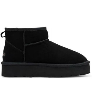 Угги жіночі висока підошва чорний замш 26481 Marco Tozzi 1 - Respected-Person