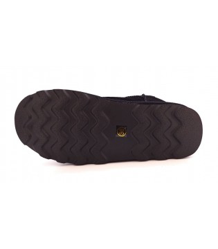 Угги низька підошва чорний замш 26484 Marco Tozzi 5 - Respected-Person