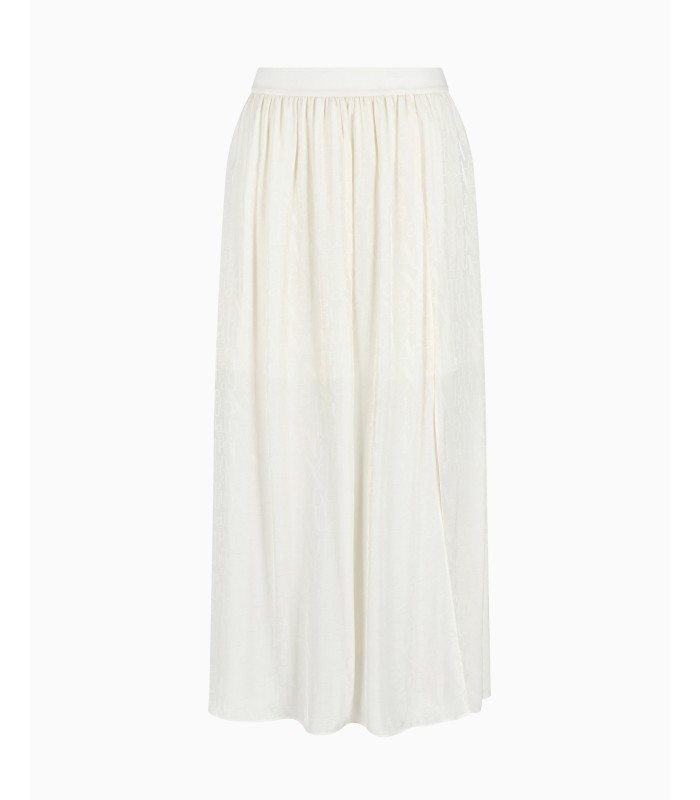 Юбка женская молочная в лого XW000348 Armani Exchange